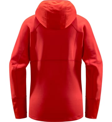 Betula Hood Women Poppy Red