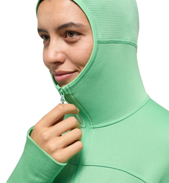 Betula Hood Women Mint Stone