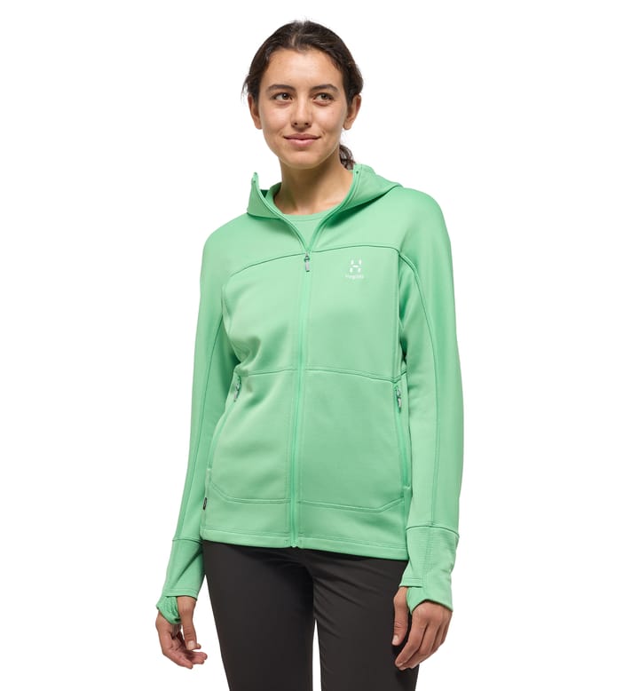 Betula Hood Women Mint Stone