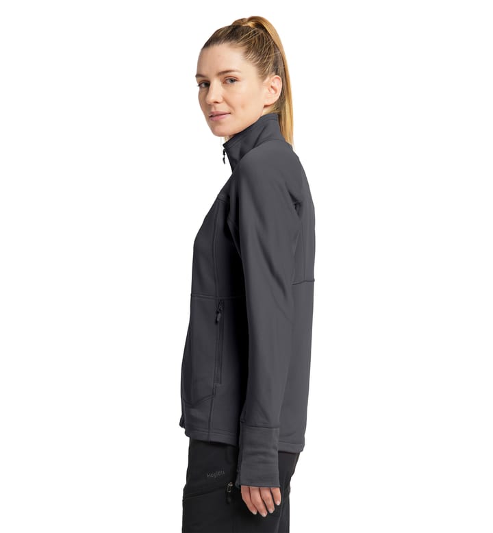 Betula Jacket Women Magnetite