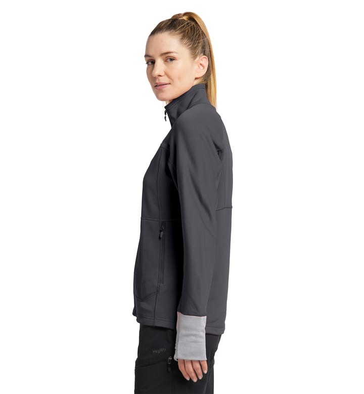 Betula Jacket Women Magnetite