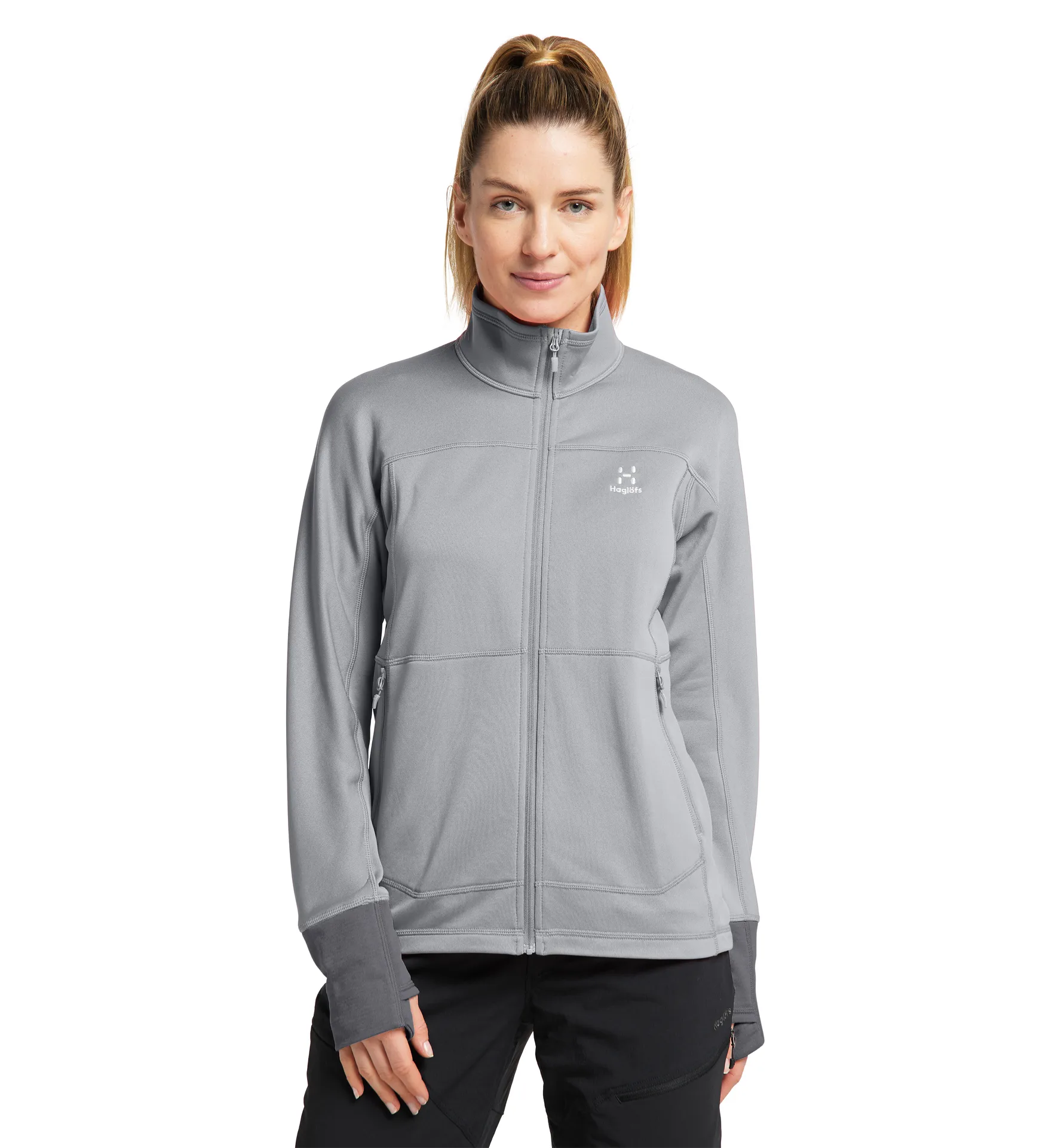 Betula Jacket Women Concrete/Magnetite