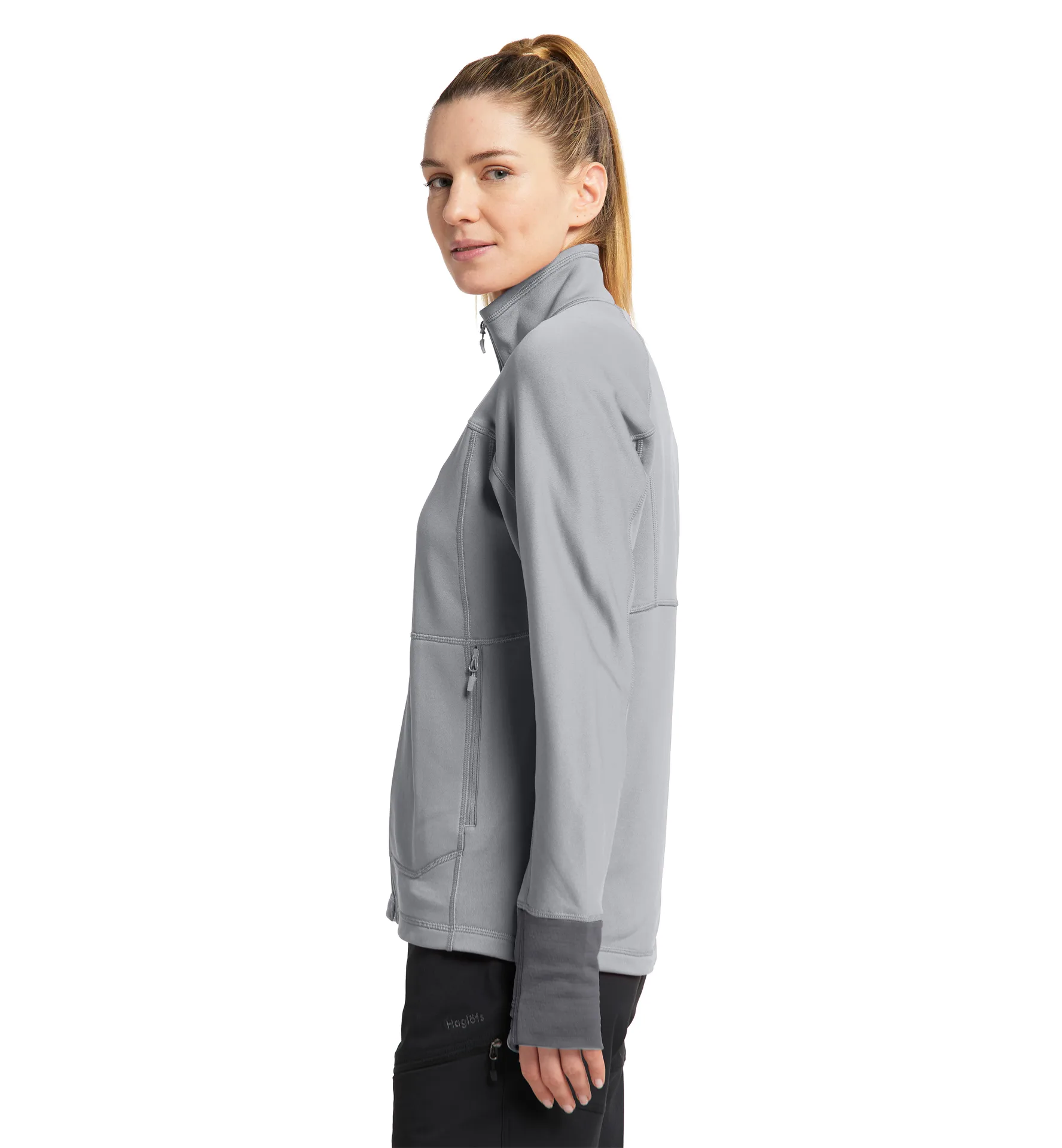Betula Jacket Women Concrete/Magnetite
