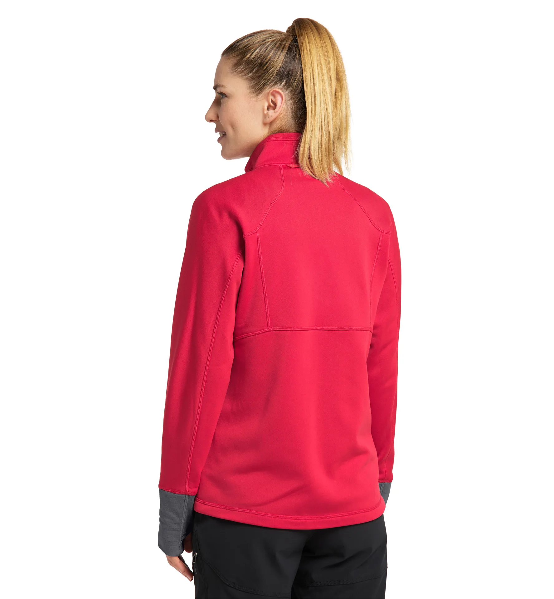 Betula Jacket Women Scarlet Red/Magnetite