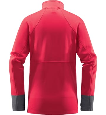 Betula Jacket Women Scarlet Red/Magnetite