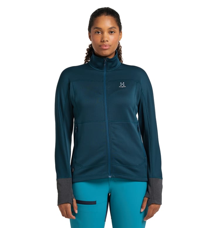 Betula Jacket Women Dark Ocean/Magnetite