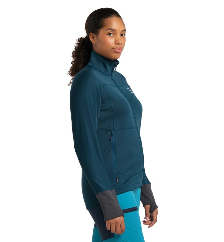 Betula Jacket Women Dark Ocean/Magnetite