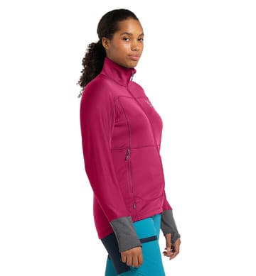 Betula Jacket Women Deep Pink/Magnetite