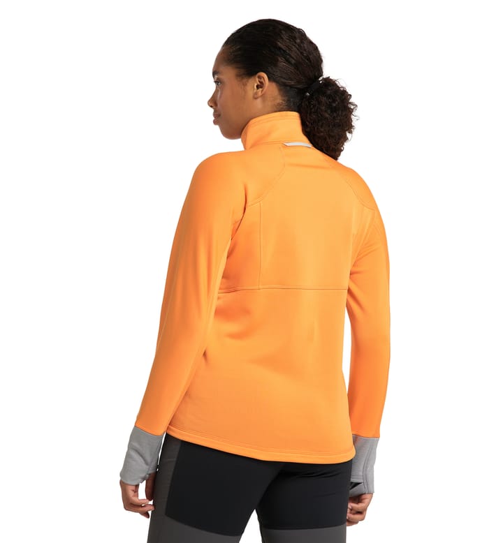 Betula Jacket Women Soft Orange/Concrete