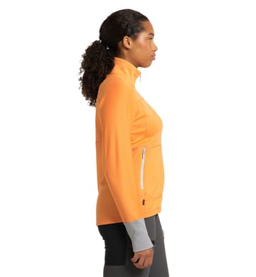 Betula Jacket Women Soft Orange/Concrete