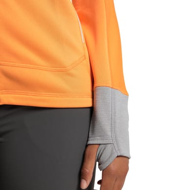Betula Jacket Women Soft Orange/Concrete