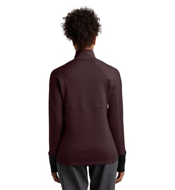 Betula Jacket Women Burgundy Brown/True Black