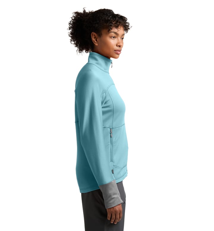 Betula Jacket Women Frost Blue/Concrete