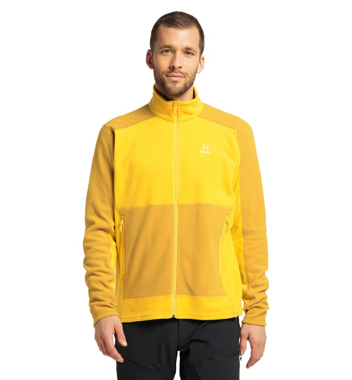 Buteo Mid Jacket Men Autumn Leaves/Pumpkin Yellow