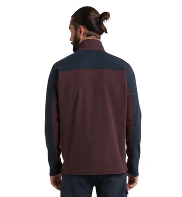 Buteo Mid Jacket Men Tarn Blue/Burgundy Brown