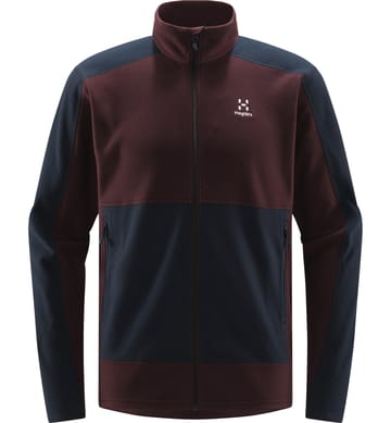 Buteo Mid Jacket Men Tarn Blue/Burgundy Brown