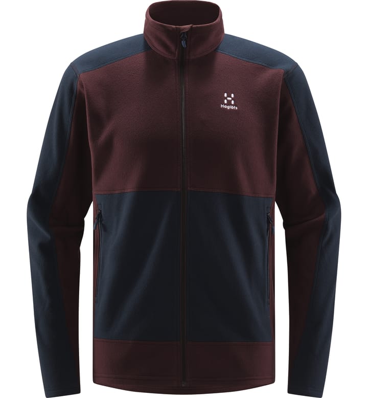 Buteo Mid Jacket Men Tarn Blue/Burgundy Brown