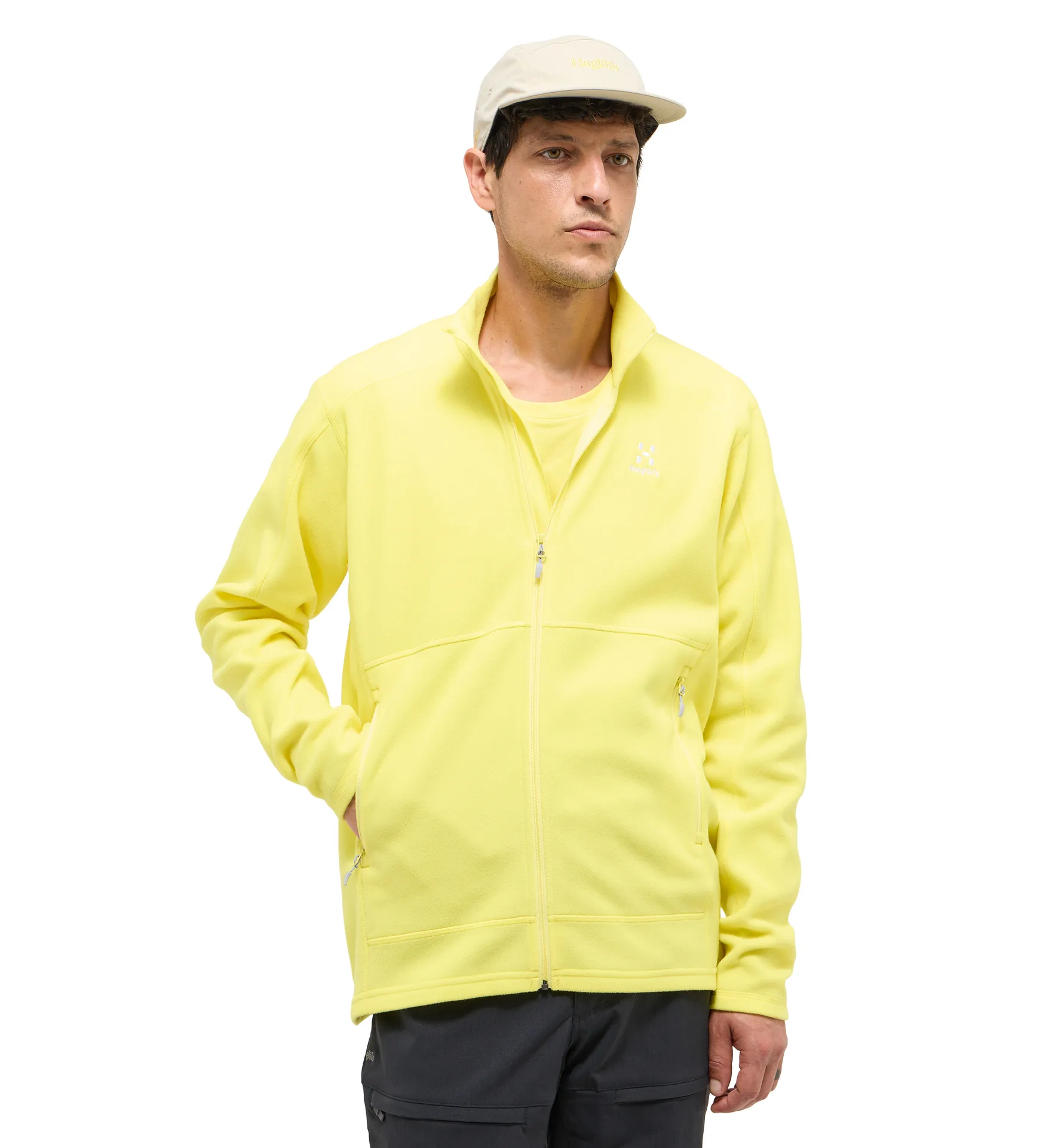 Buteo Mid Jacket Men Pale Yellow