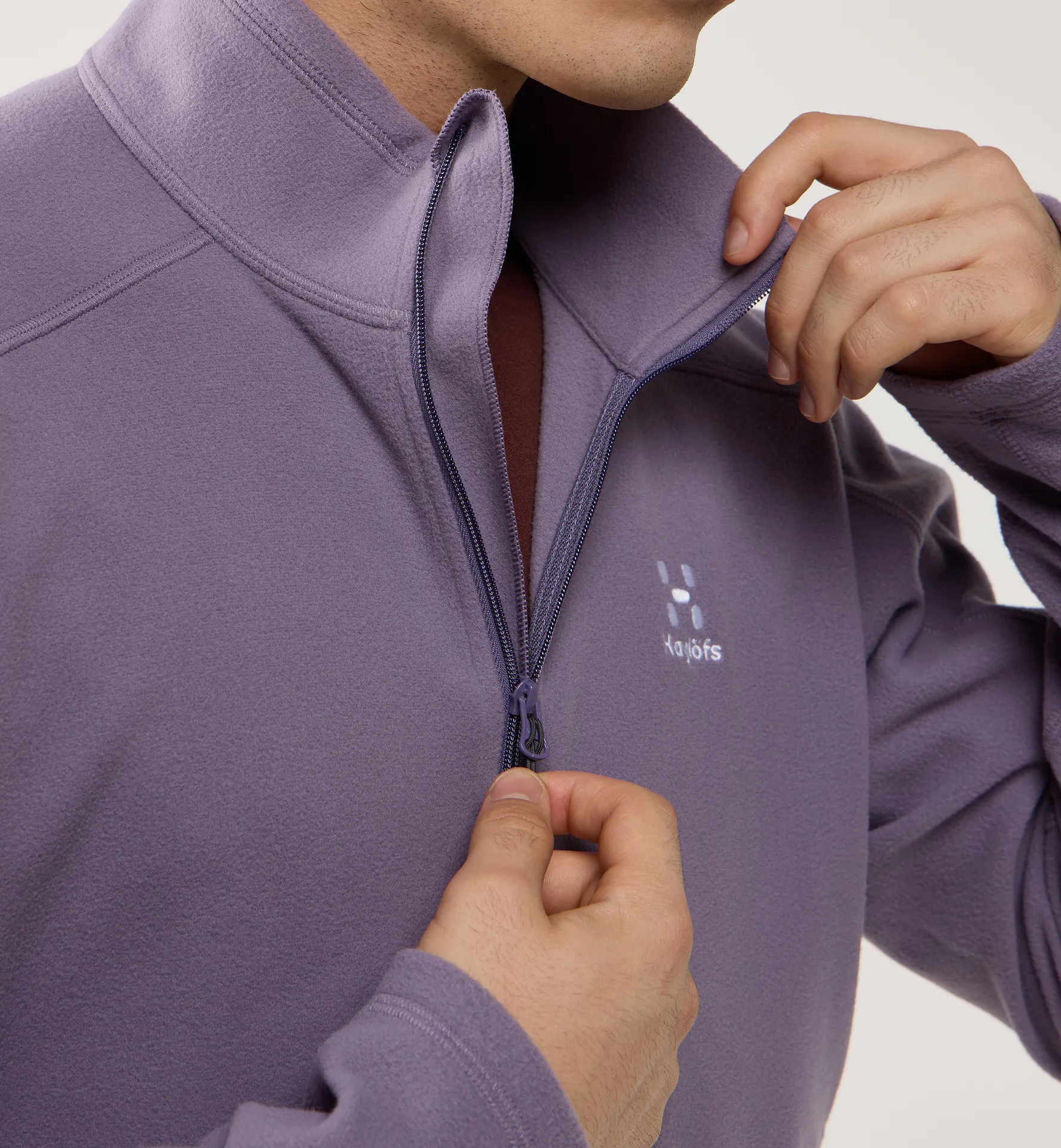 Buteo Mid Jacket Men Purple Fog