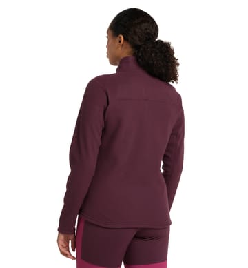 Buteo Mid Jacket Women Aubergine