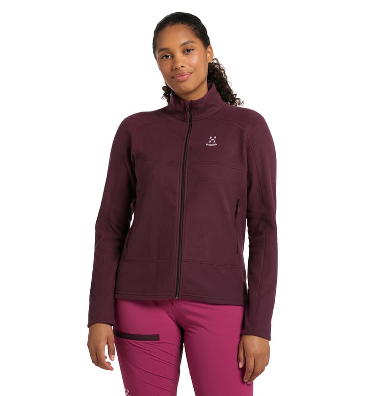 Buteo Mid Jacket Women Aubergine