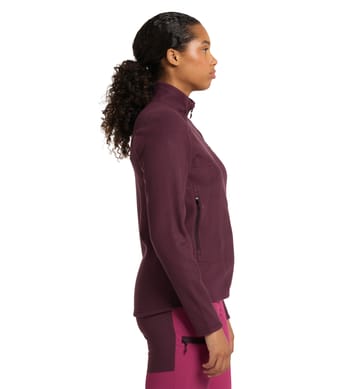 Buteo Mid Jacket Women Aubergine