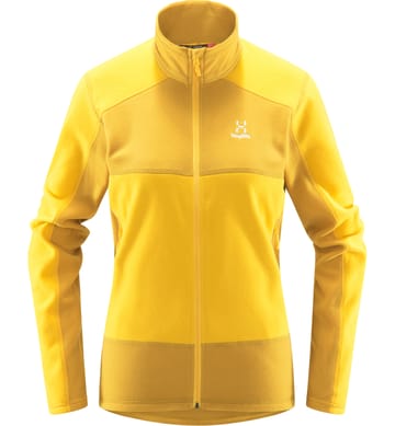 Buteo Mid Jacket Women Pumpkin Yellow/Autumn Leaves