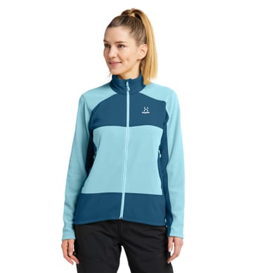 Buteo Mid Jacket Women Frost Blue/Dark Ocean