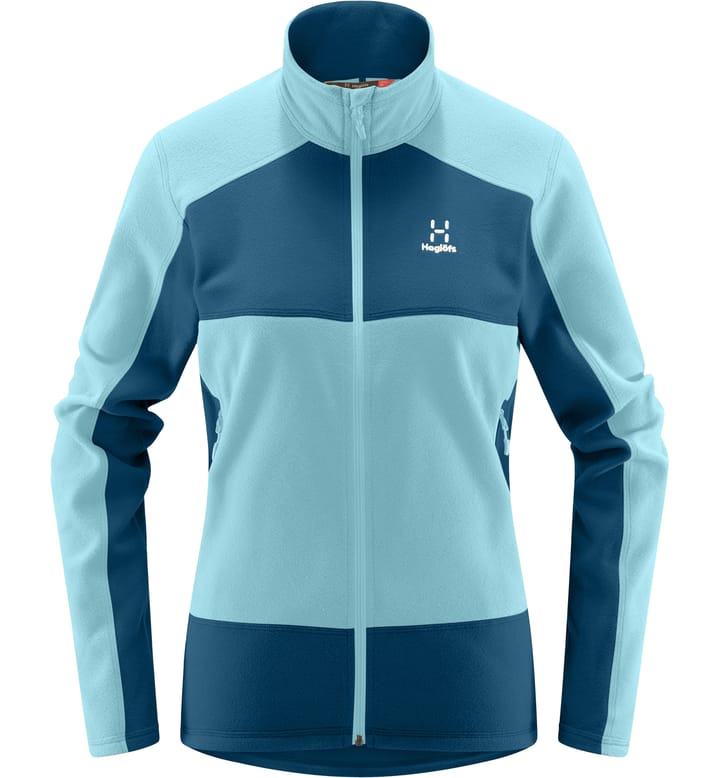 Buteo Mid Jacket Women Frost Blue/Dark Ocean