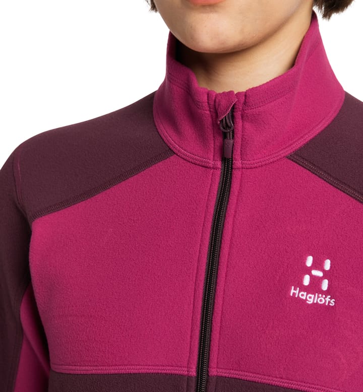 Buteo Mid Jacket Women Aubergine/Deep Pink