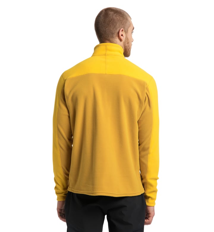 Buteo 1/2 zip Men Autumn Leaves/Pumpkin Yellow