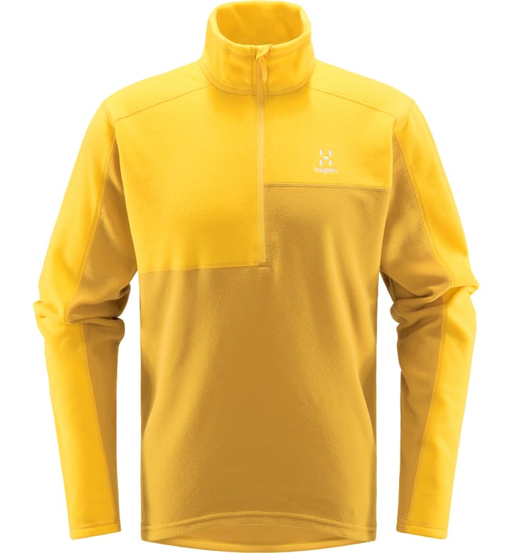 Buteo 1/2 zip Men Autumn Leaves/Pumpkin Yellow