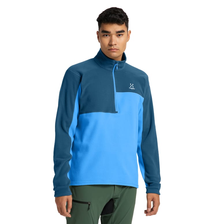 Buteo 1/2 zip Men Nordic Blue/Dark Ocean