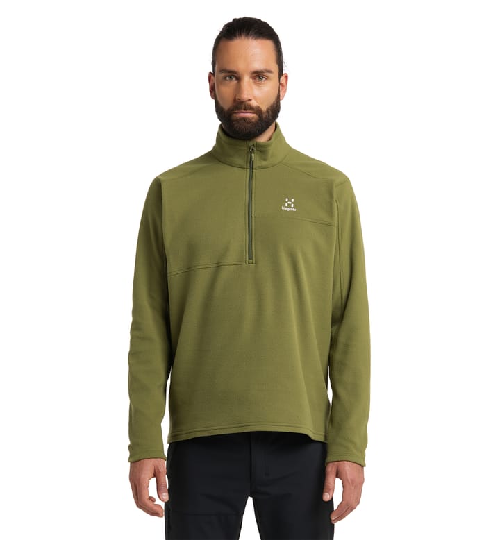 Buteo 1/2 zip Men Olive Green