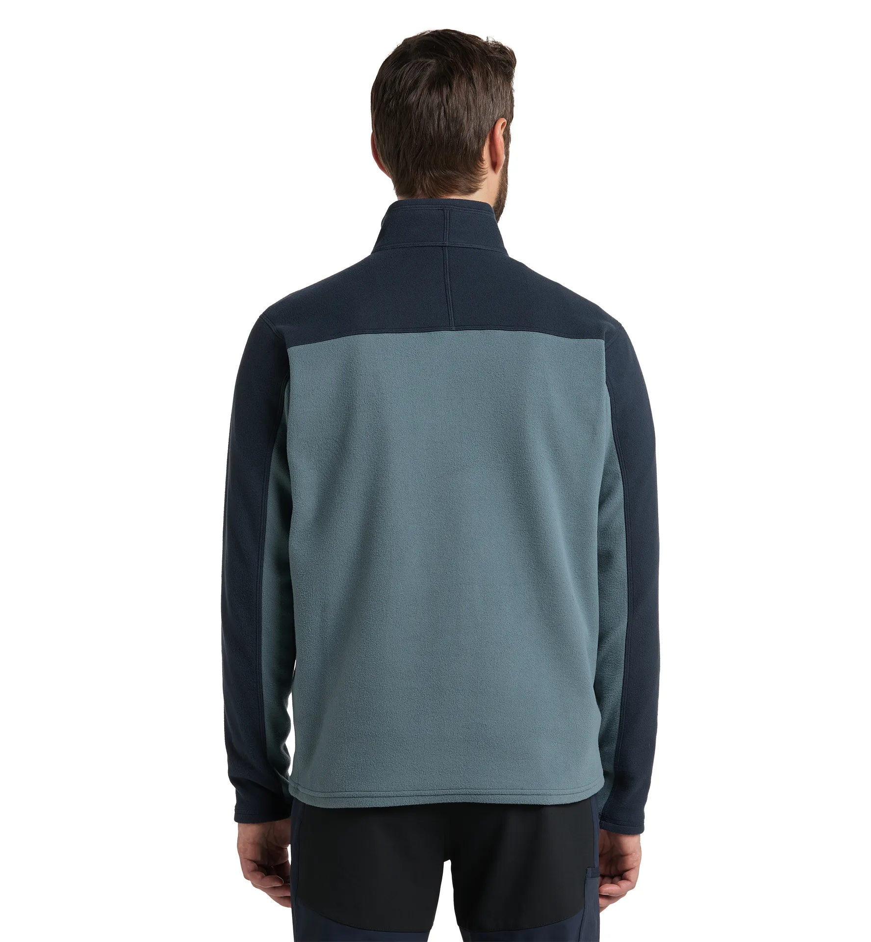 Buteo 1/2 zip Men Steel Blue/Tarn Blue