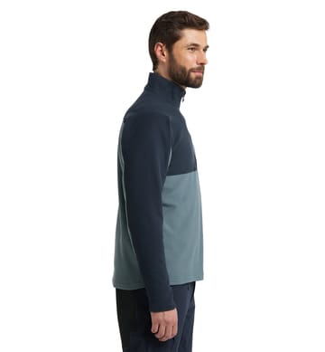 Buteo 1/2 zip Men Steel Blue/Tarn Blue