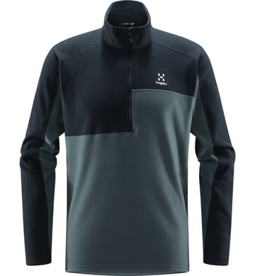 Buteo 1/2 zip Men Steel Blue/Tarn Blue