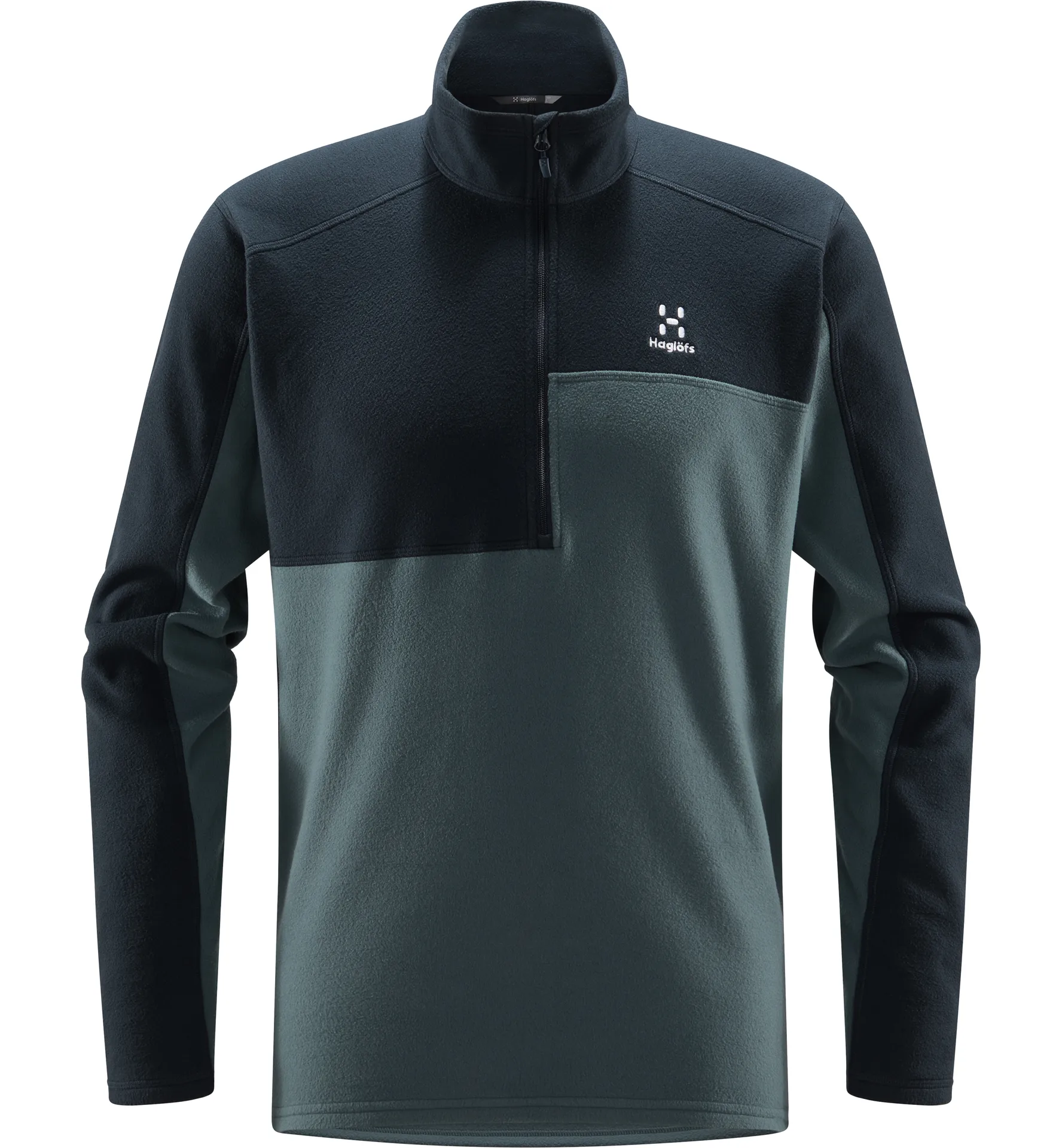 Buteo 1/2 zip Men Steel Blue/Tarn Blue