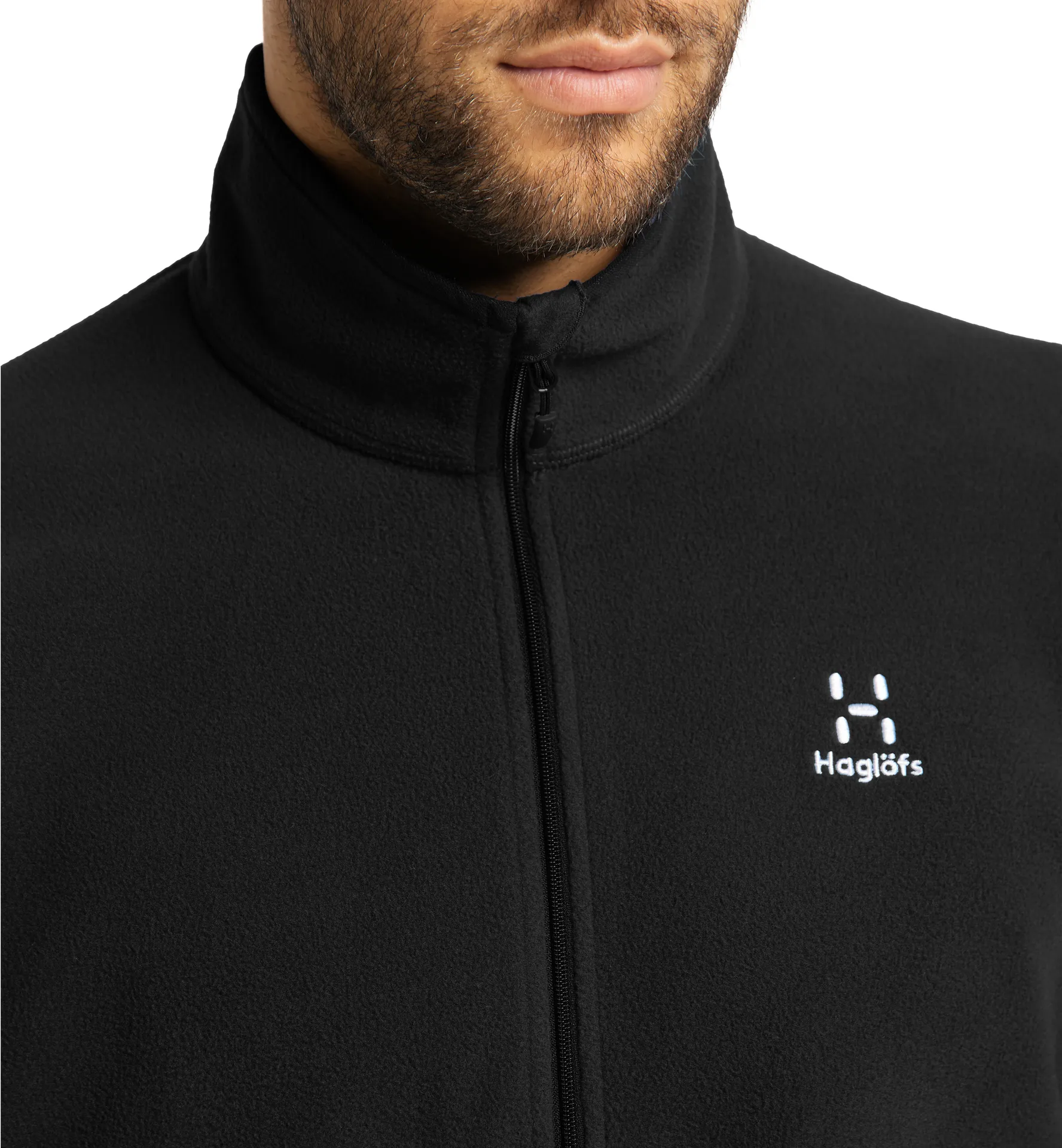 Pollux 1/2 Zip Men True Black