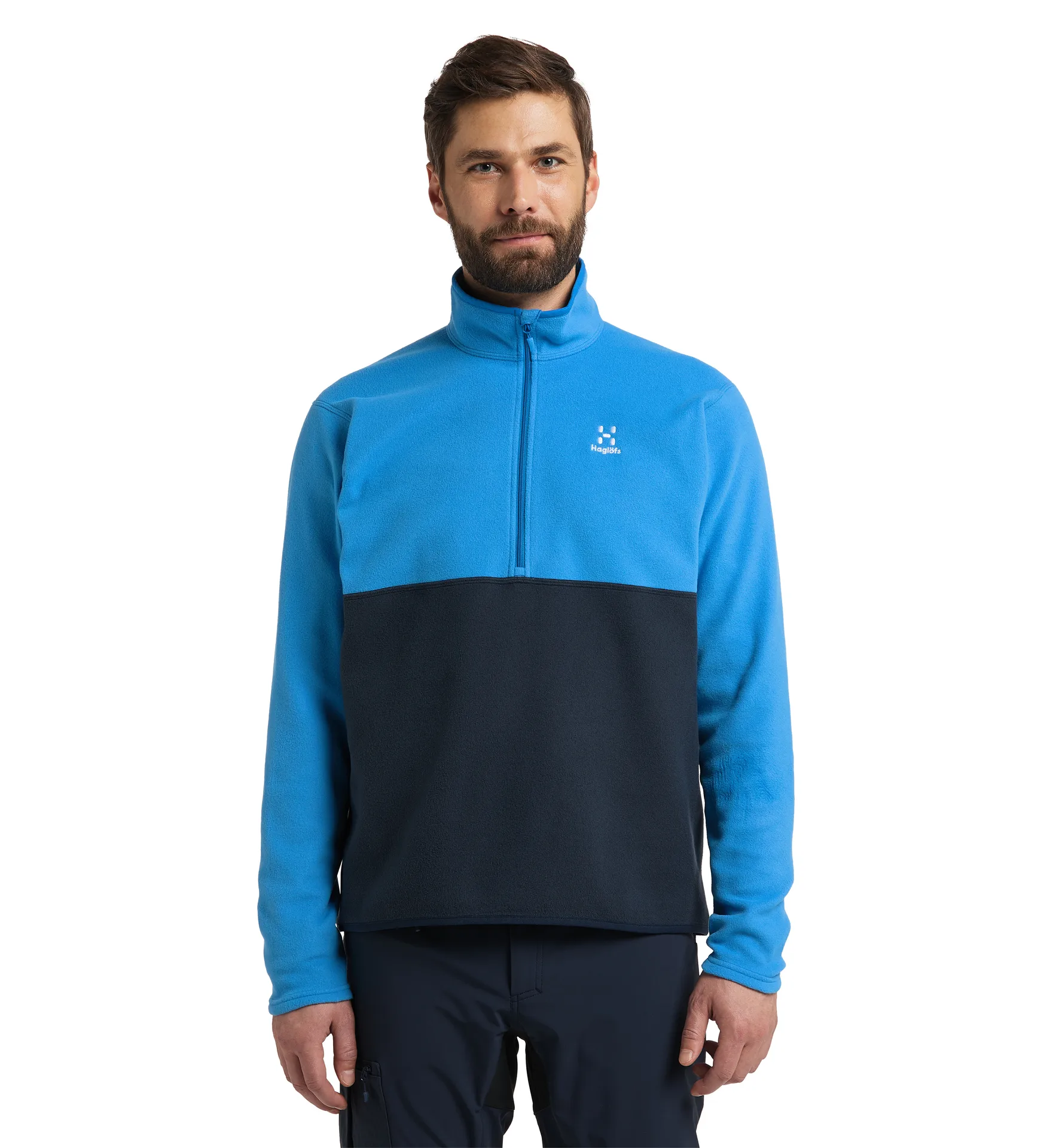 Pollux 1/2 zip Men Tarn Blue/Nordic Blue