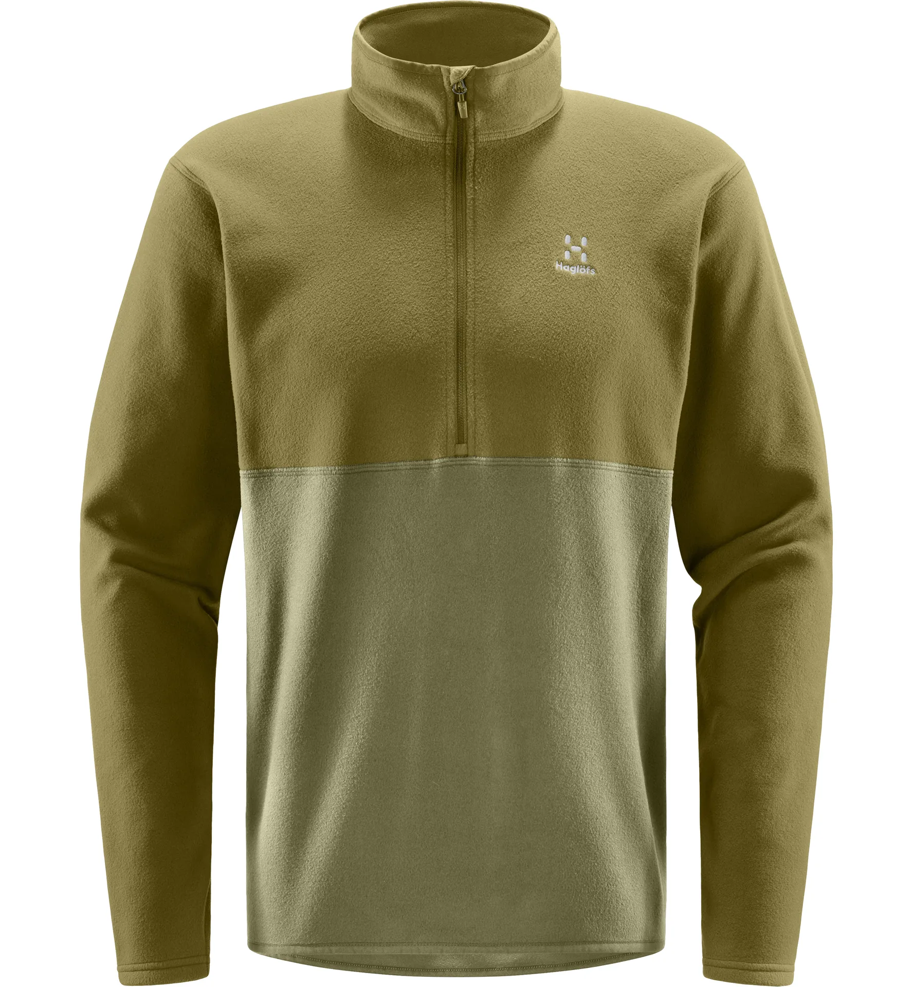 Pollux 1/2 Zip Men Thyme Green/Olive Green