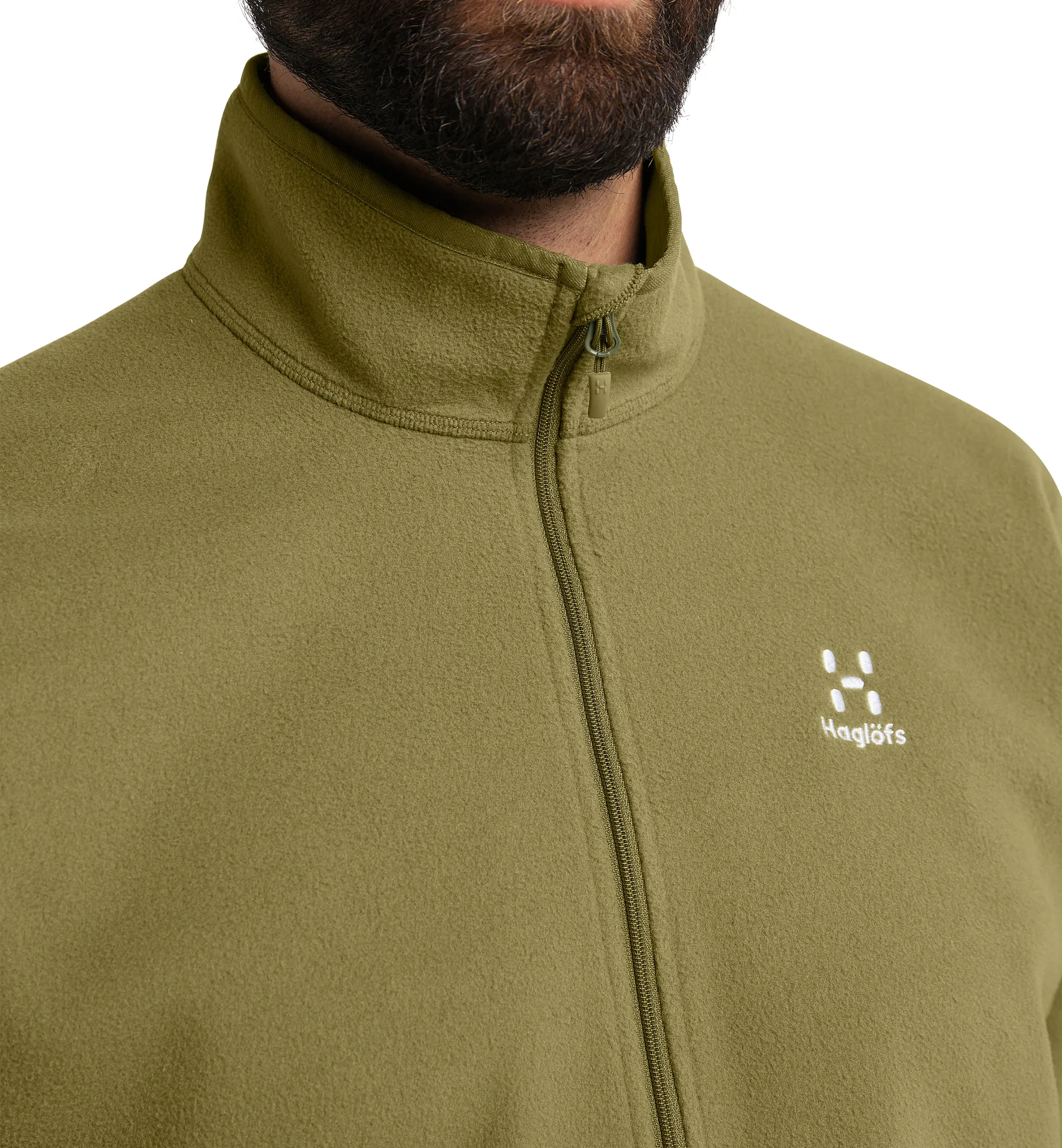 Pollux 1/2 Zip Men Thyme Green/Olive Green
