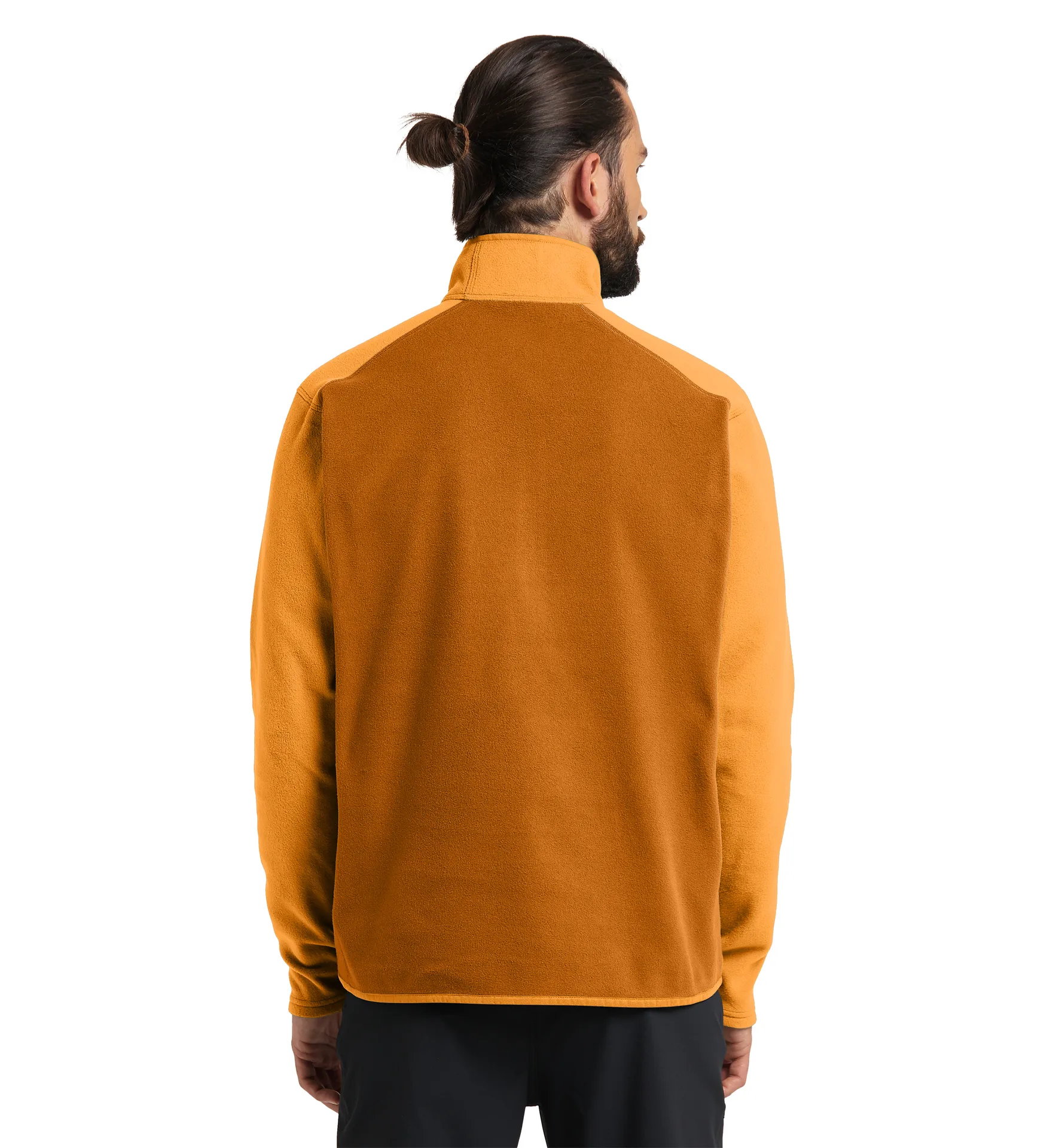 Pollux 1/2 Zip Men Golden Brown/Desert Yellow