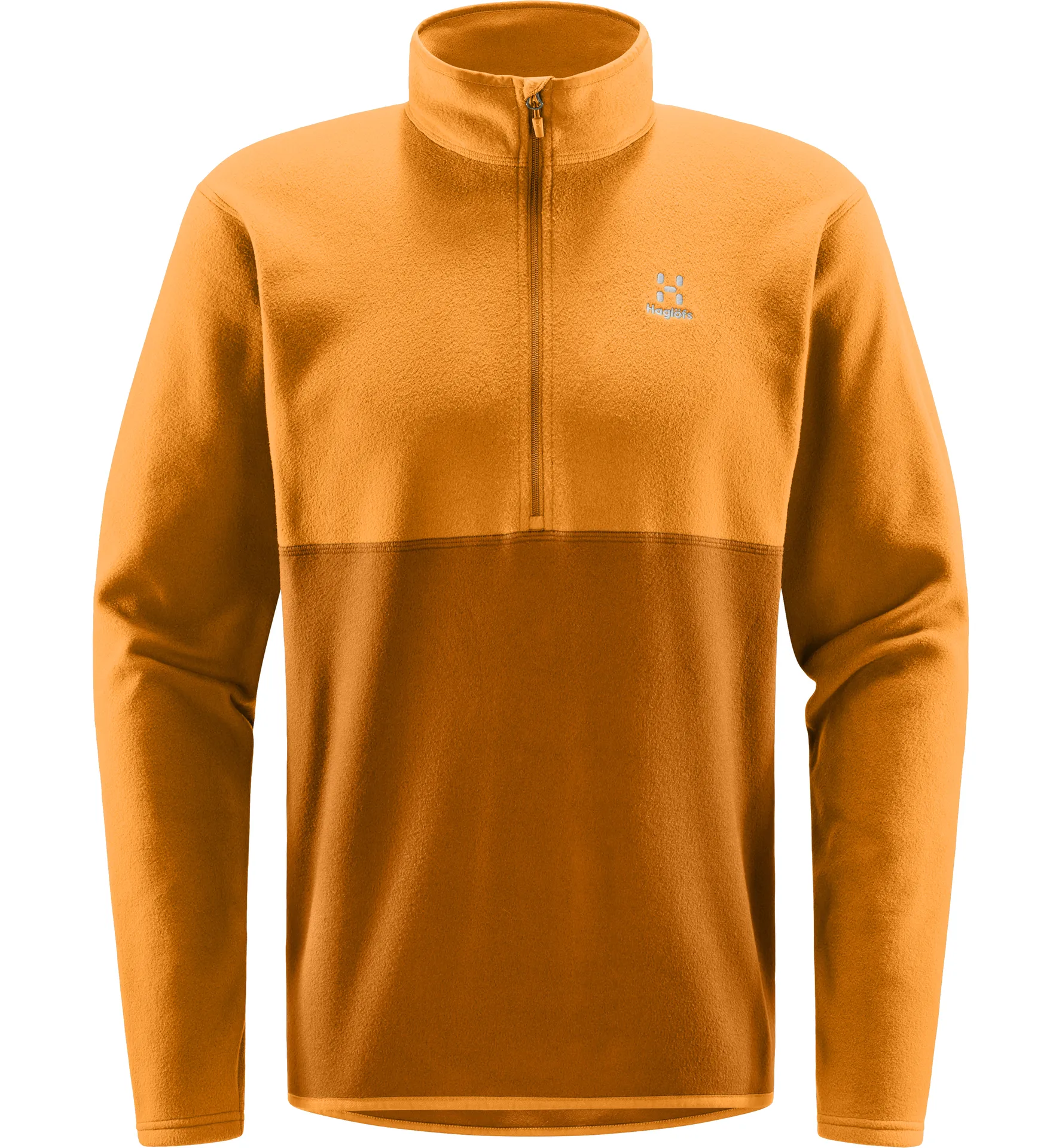 Pollux 1/2 Zip Men Golden Brown/Desert Yellow