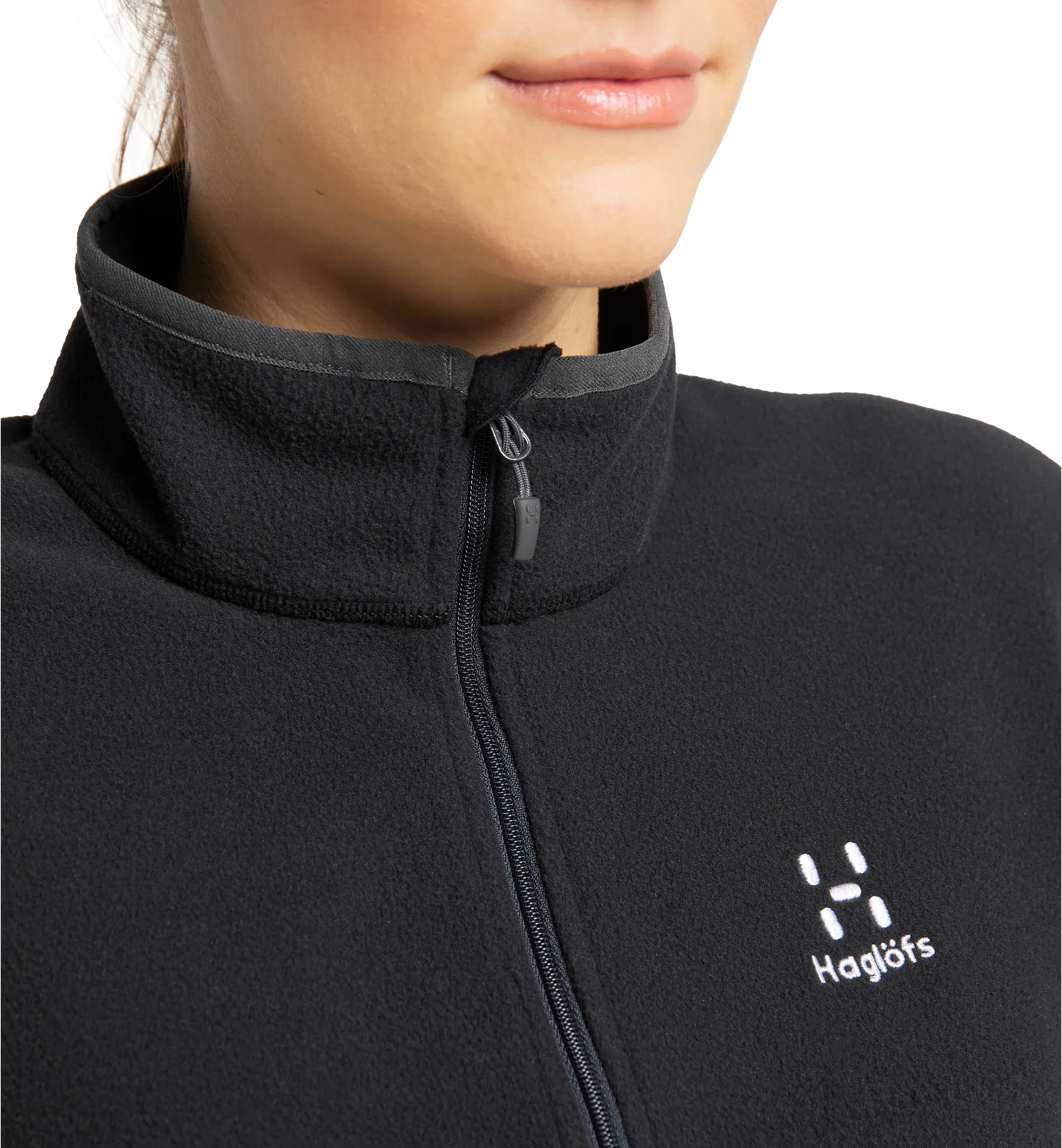 Pollux 1/2 Zip Women True Black