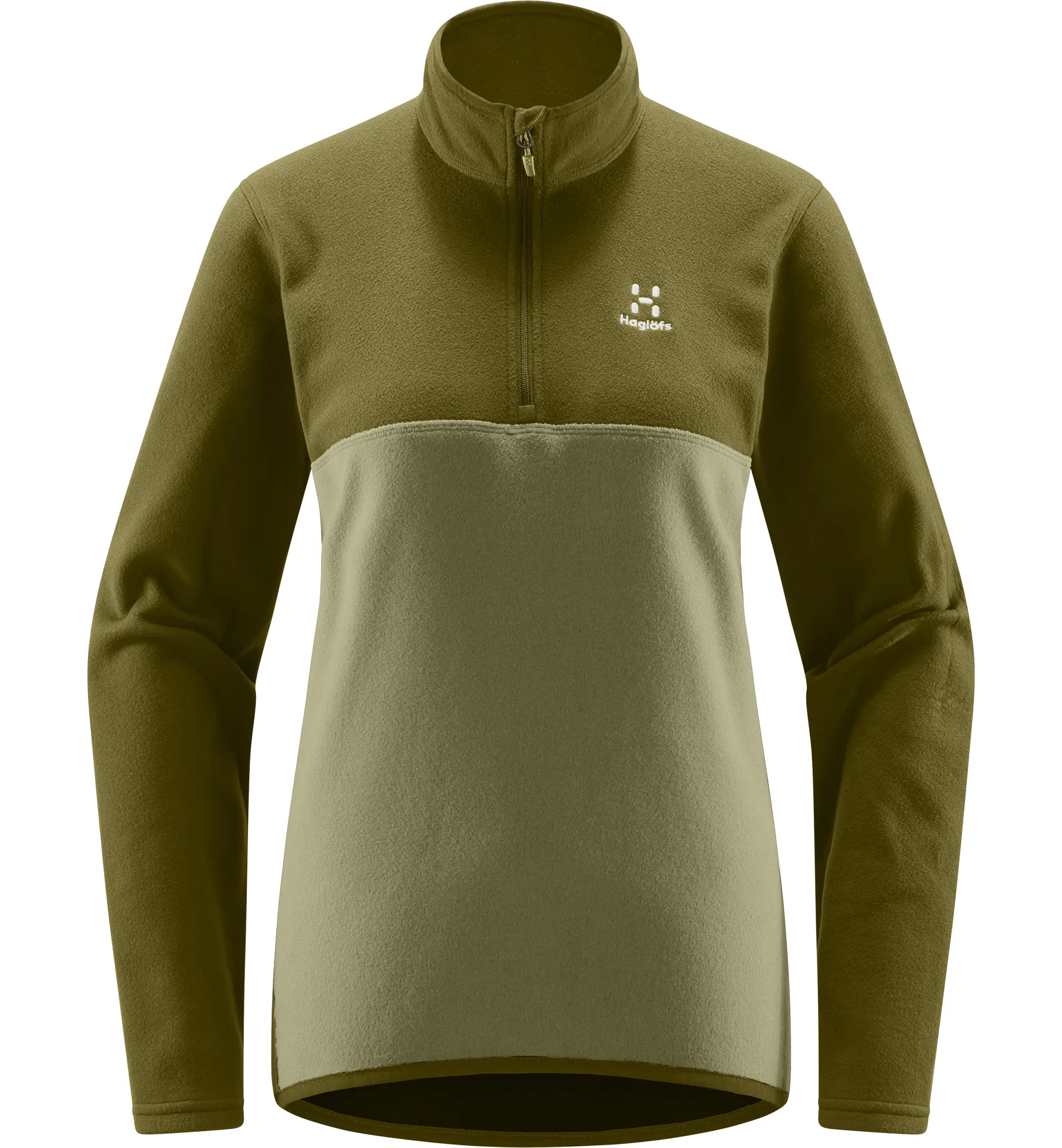 Pollux 1/2 Zip Women Thyme Green/Olive Green