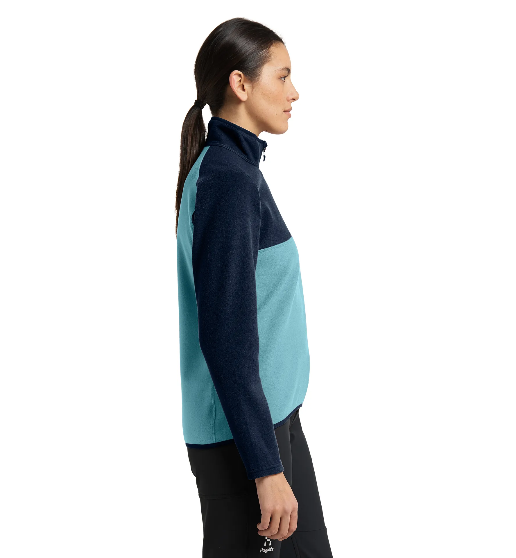 Pollux 1/2 zip Women Frost blue/Tarn blue