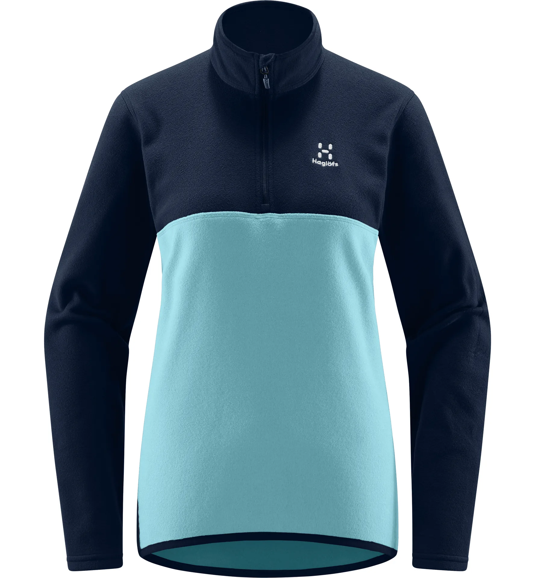 Pollux 1/2 zip Women Frost blue/Tarn blue