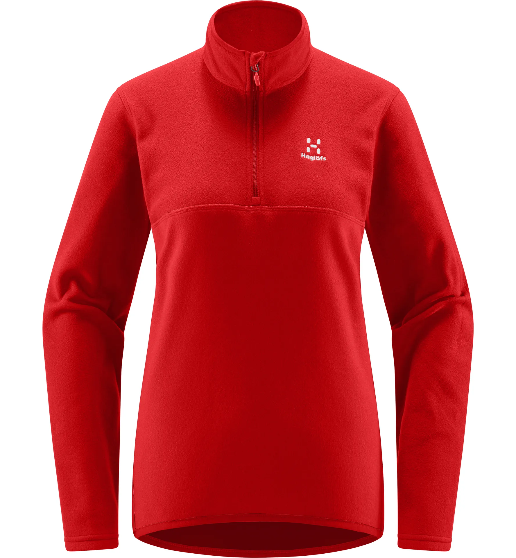 Pollux 1/2 Zip Women Poppy Red