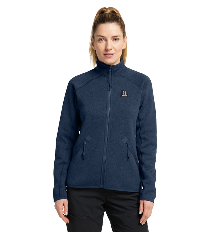 Risberg Jacket Women Tarn Blue Solid